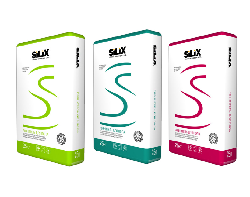 Разработка дизайна для упаковки сухих строительных смесей марки SILIX_4